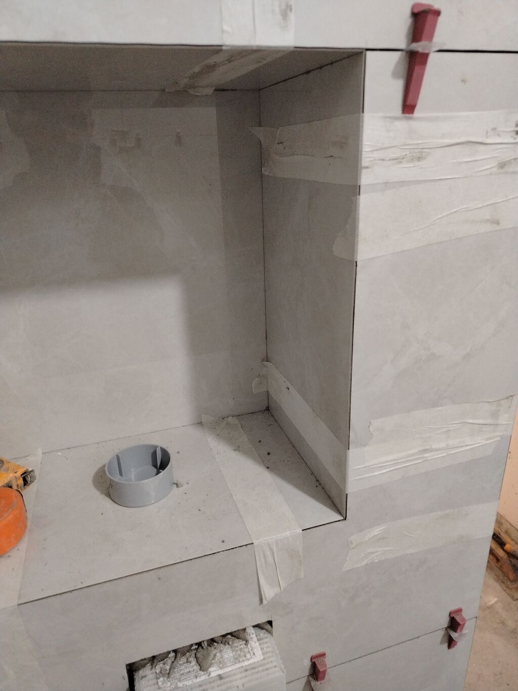 Hamam/tualet üçün kafel-metlax işləri xidməti - Döşəmə və divarların — Plitə işləri, Digah (7)