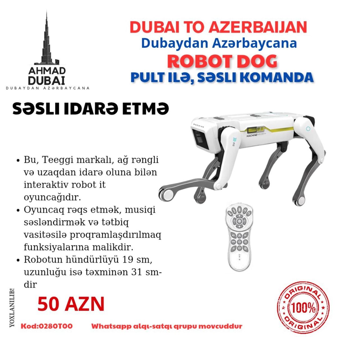Robot Dog — Oyuncaqlar, Bakı