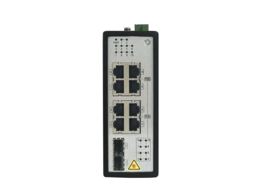 8 Port Gigabit Unmanaged Industrial PoE Switch Hikvision DS-3T0510P — Şəbəkə və server avadanlığı, Bakı (2)
