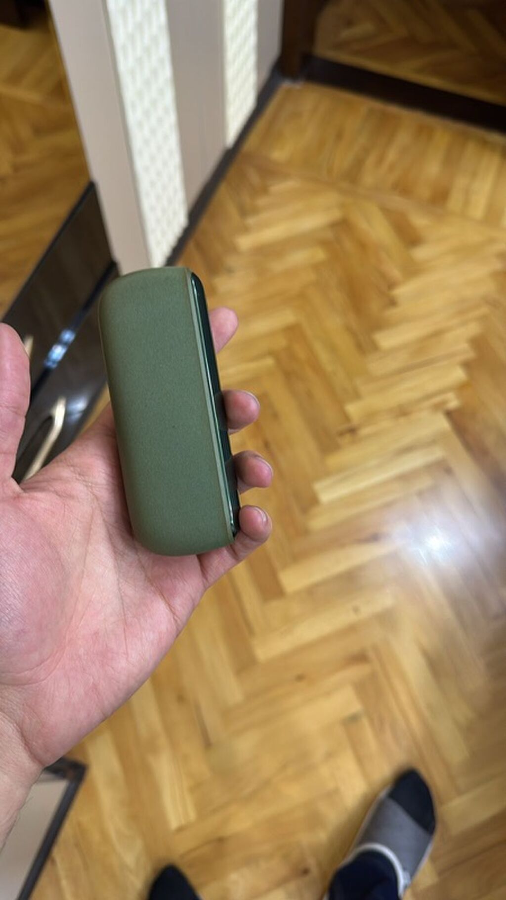 Məhsul: Iqos elektron tütün qızdırıcı dəsti (yaşıl rəng) Tərkibi — Elektronik siqaretlər, Bakı (2)