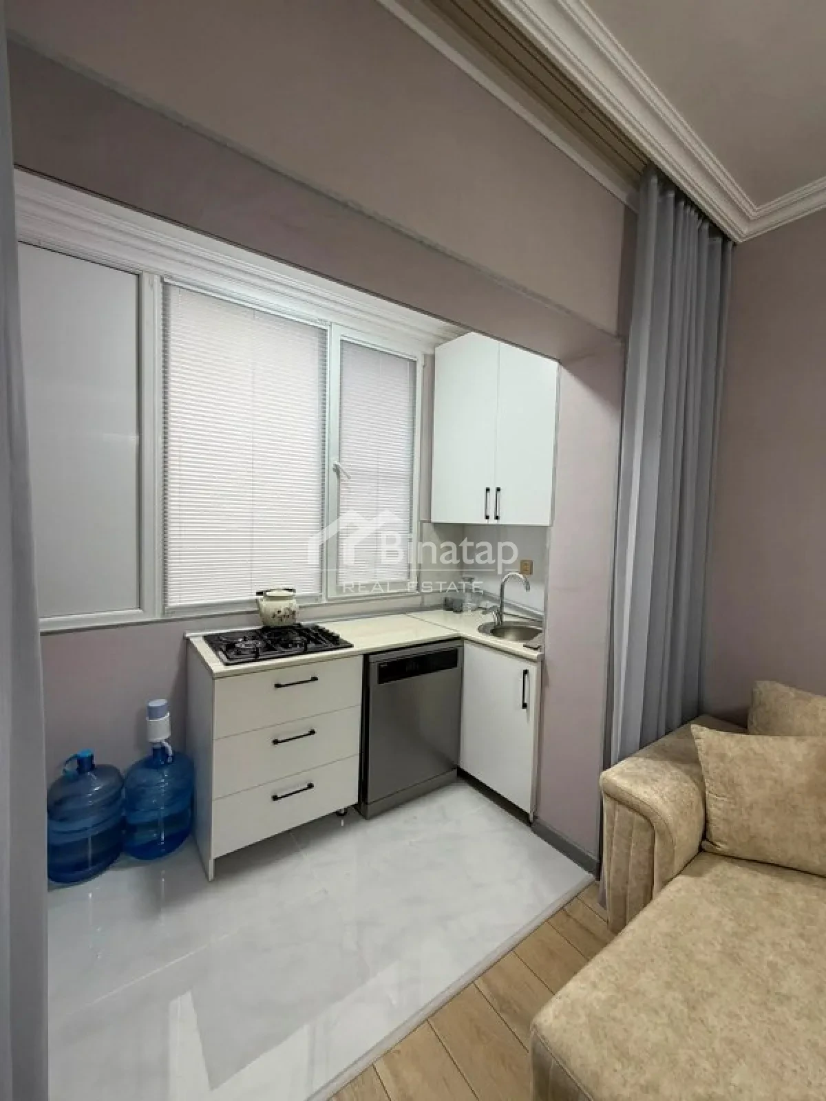 Satılır 2 otaqlı yeni tikili 47 m², Memar Əcəmi metrosu, Binəqədi rayonu — Mənzil, Bakı (3)