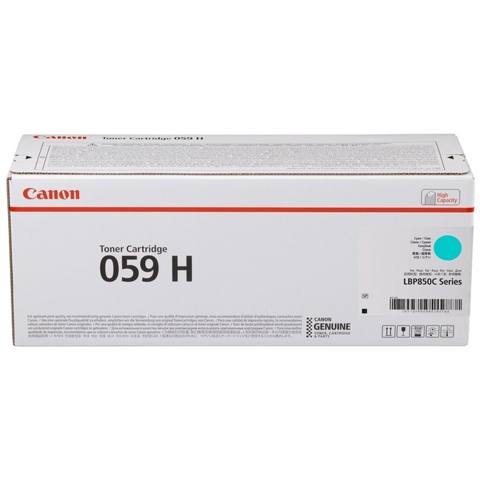 Canon Cartridge 059H C Cyan Original Toner Kartrici Canon CRG-059H C — Baku