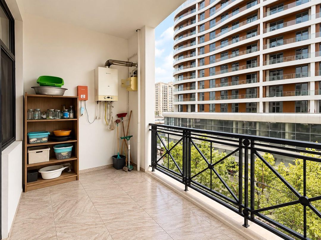 2 otaqlı studiya, 45 m², Balaəmi Dadaşov küçəsi, 1 (Bina 1) (Zümrüd Residence) — Mənzil, Bakı (10)