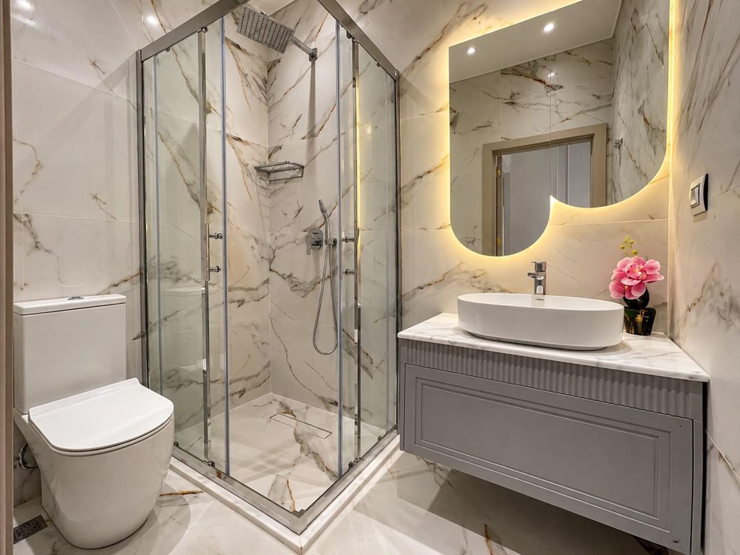 3 otaqlı mənzil, 115 m², K.Səfərəliyeva küç., 12 (Murad Residence) — Mənzil, Bakı (9)
