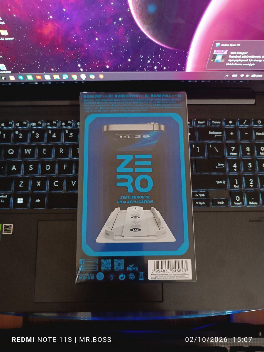 iPhone 16 Pro Max üçün Remax QS-01 qoruyucu şüşə — Smartfonlar, Bakı (3)