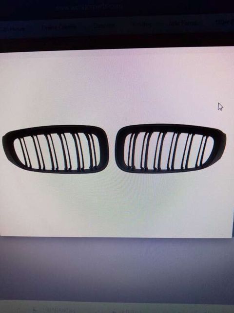 "BMW F34+Lci" radiator barmaqlığı — Bakı