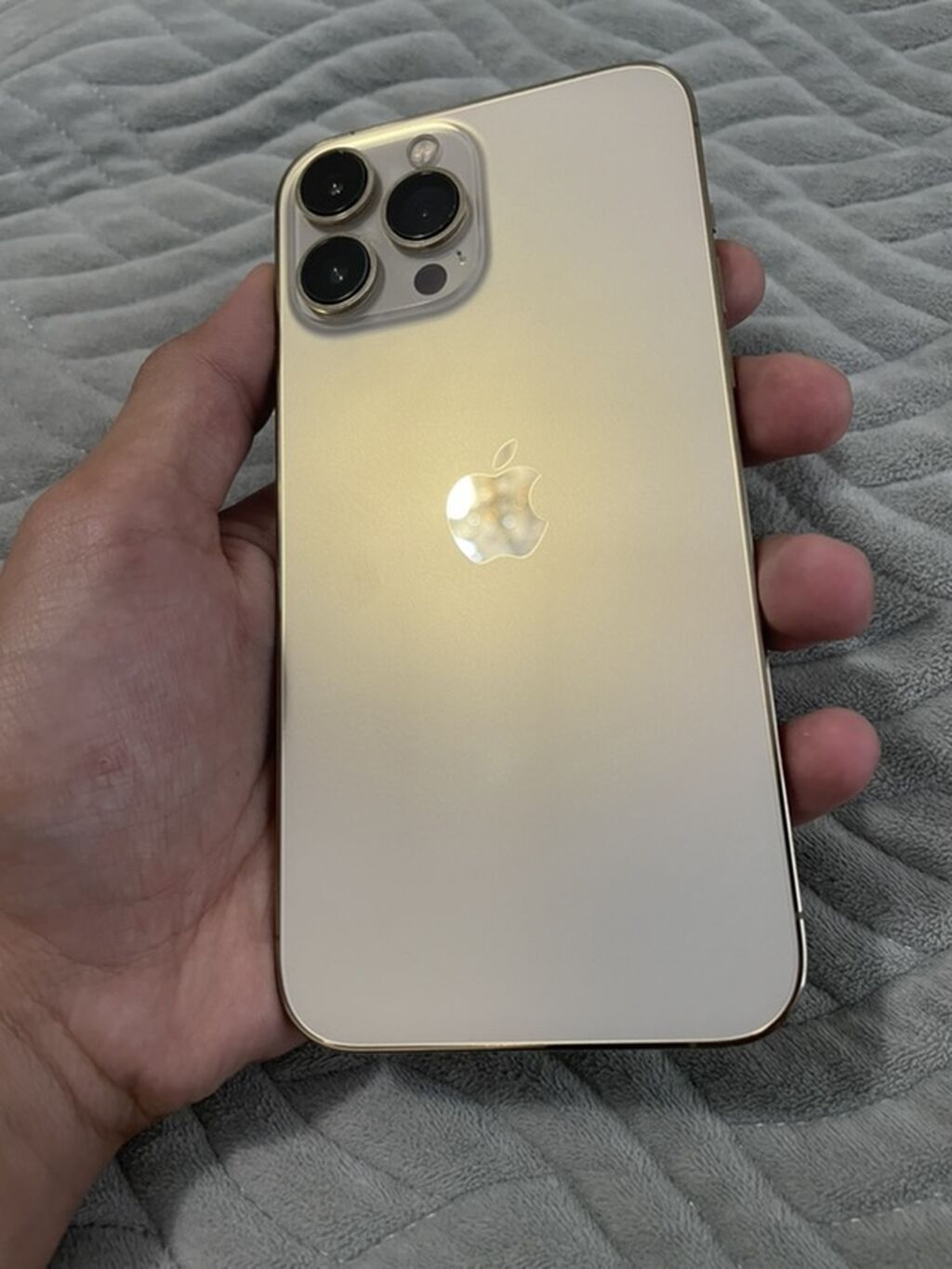 IPhone 13 Pro Max, 128 GB, Qızılı, Face ID — Apple iPhone, Bakı (2)
