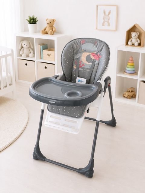 Uşaq yedizdirmə oturacağı bm&999, plastik, 1-4 yaş, tünd boz — Bakı
