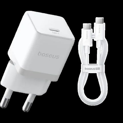 Baseus Palm Fast Charger 1C 30W Usb-c Şarj Adapteri Kabel ilə — Bakı