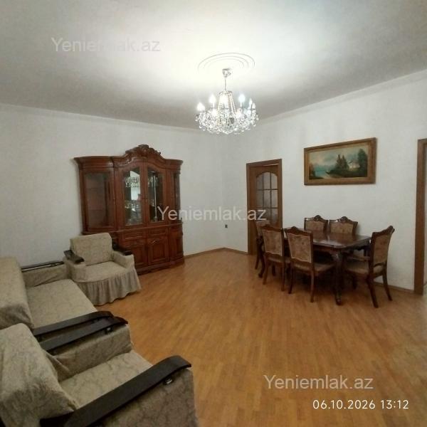 Kirayə 4 otaqlı Bina evi menzil (Köhnə tikili), 120 m², Nəsimi rayonu — Mənzil, Bakı