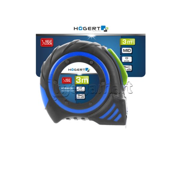 Ölçü lenti Högert HT4M402 8 m, 25 mm — Mallar, Bakı (3)