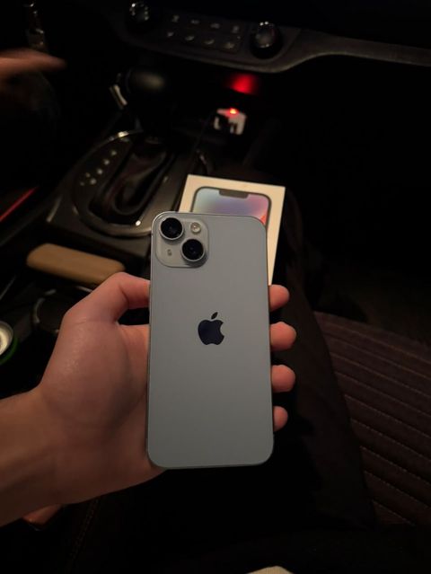 IPhone 14, 128 GB, Mavi, Zəmanət, Simsiz şarj, Face ID — Digah