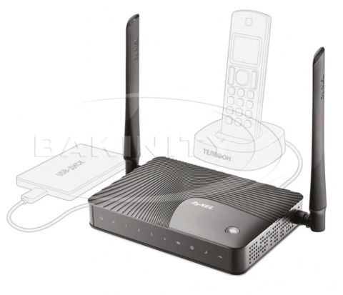 Wi-Fi router Zyxel Keenetıc — 136.4 ₼ · Bakı · Routerlər Wi-Fi router Zyxel Keenetıc — Bakı