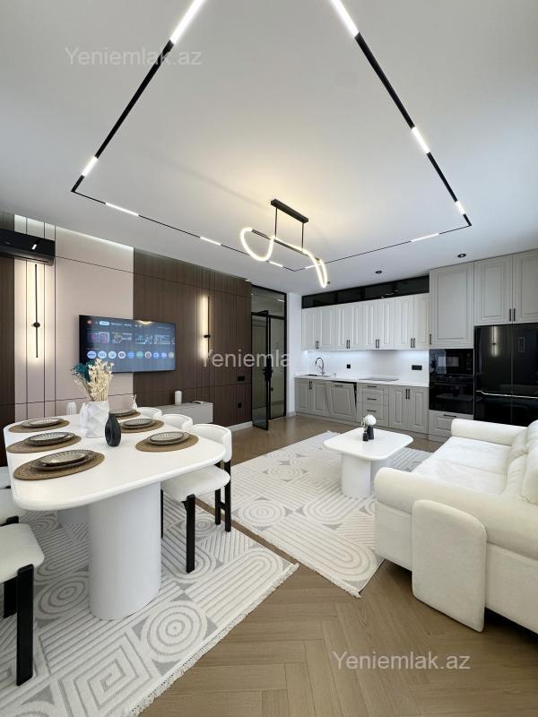 Satılır 3 otaqlı Bina evi menzil (Yeni tikili), 93 m², Xətai rayonu — Mənzil, Bakı (3)