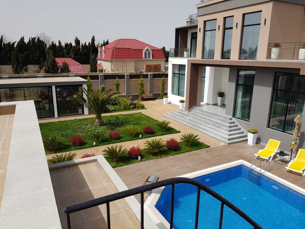Satılır 7 otaqlı həyət evi/bağ evi 600 m² — Ev, villa, Bakı (7)