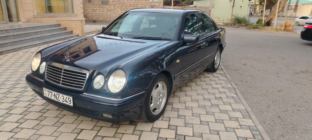 Mercedes E 240, 2.4 L, 1998 il, 328 710 km 77-NZ-349 — Avtomobillər, Bakı (5)