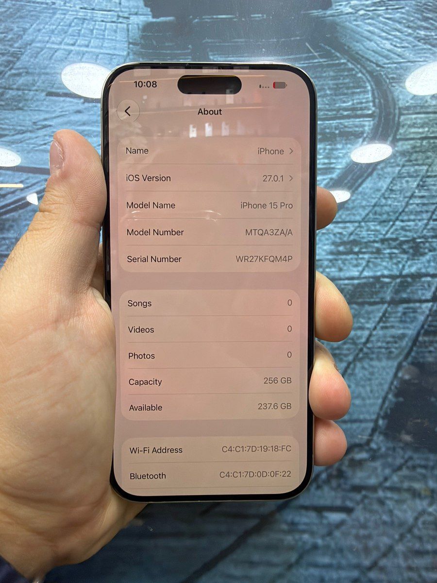Apple iPhone 15 Pro Natural Titanium 256GB/8GB — Smartfonlar, Bakı (3)