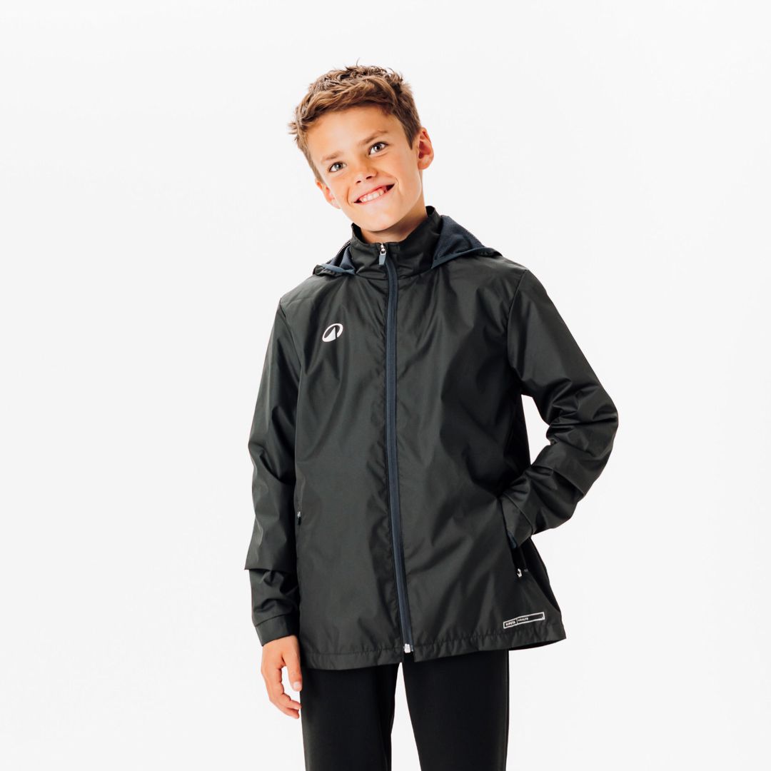Oğlanlar üçün gödəkçə Decathlon 8756480 Kipsta Viralto, qara, poliester, ölçü 10-11 yaş — Mallar, Bakı