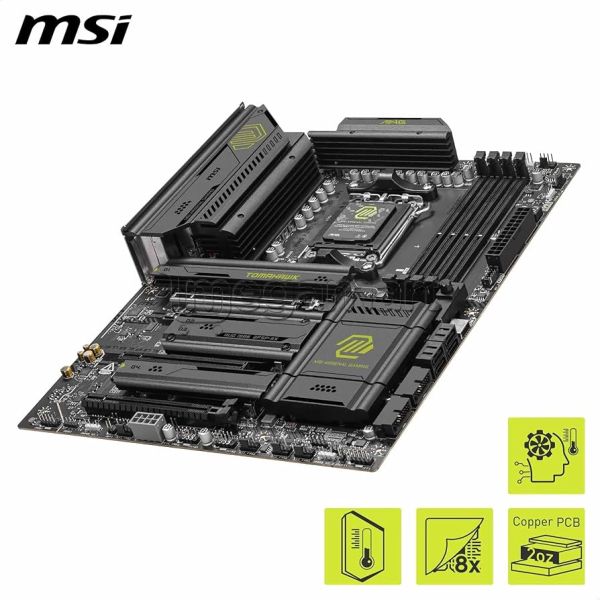 Ana plata MSI MAG X870E Tomahawk Wıfı AM5 ,Ryzen 9000/8000/7000,4xDDR5 — Ana platalar, Bakı (3)