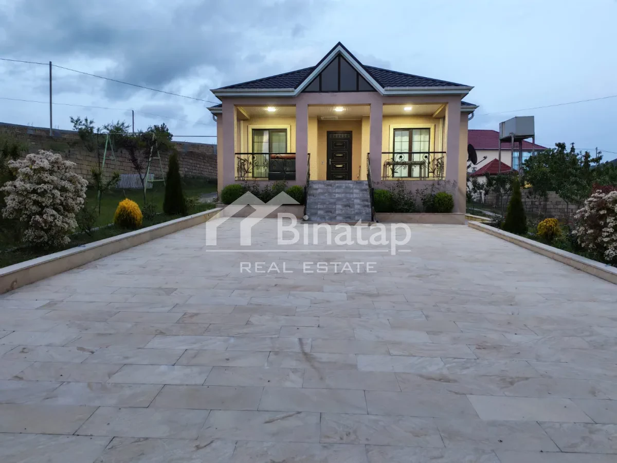 İcarəyə verilir 4 otaqlı həyət evi / bağ evi 120 m², Şamaxı rayonu — Bakı