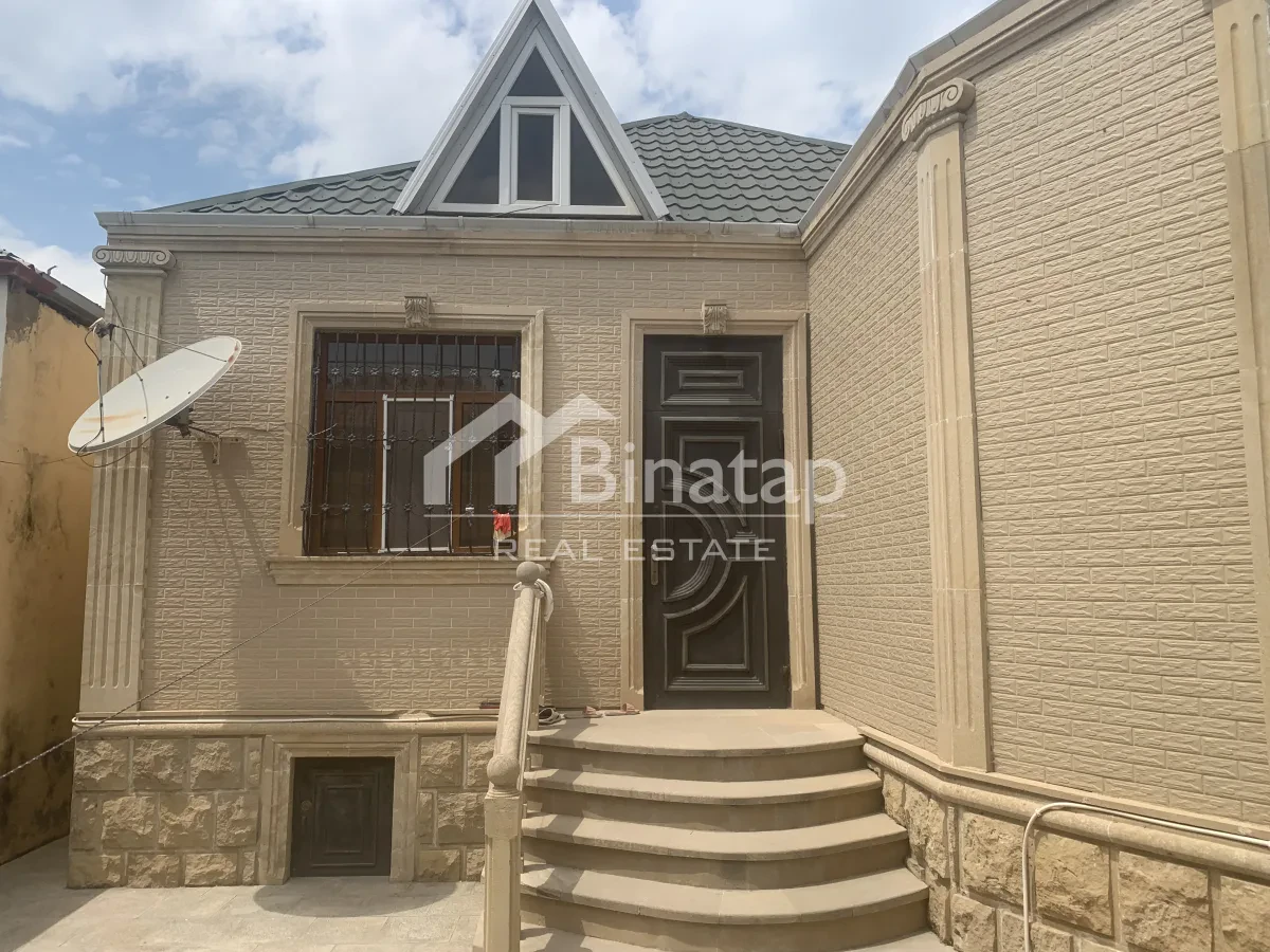 Satılır 4 otaqlı həyət evi / bağ evi 87.3 m², Binə qəsəbəsi, Xəzər rayonu — Bakı