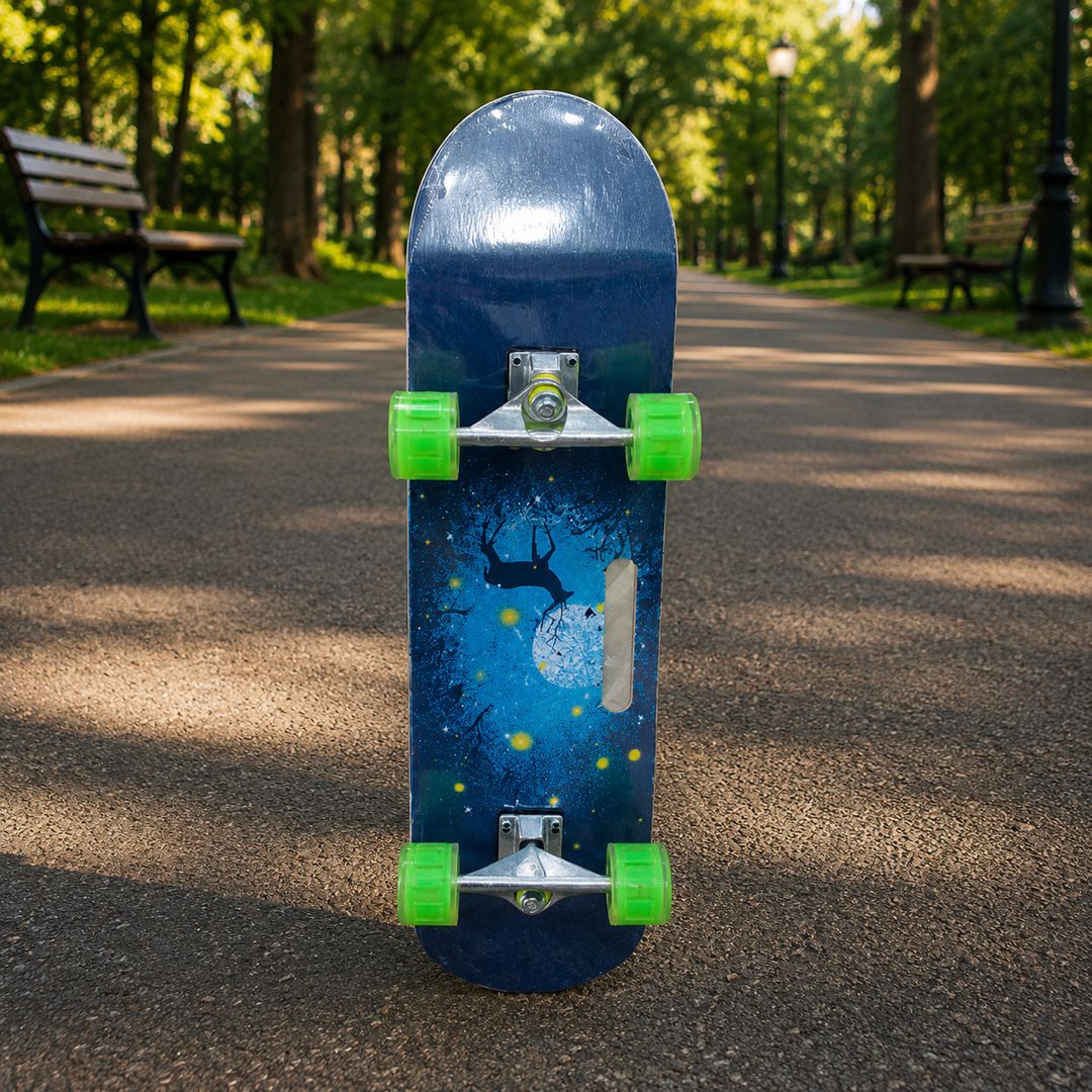 Rəngli LED Təkərli Street Skateboard — Mallar, Bakı (3)