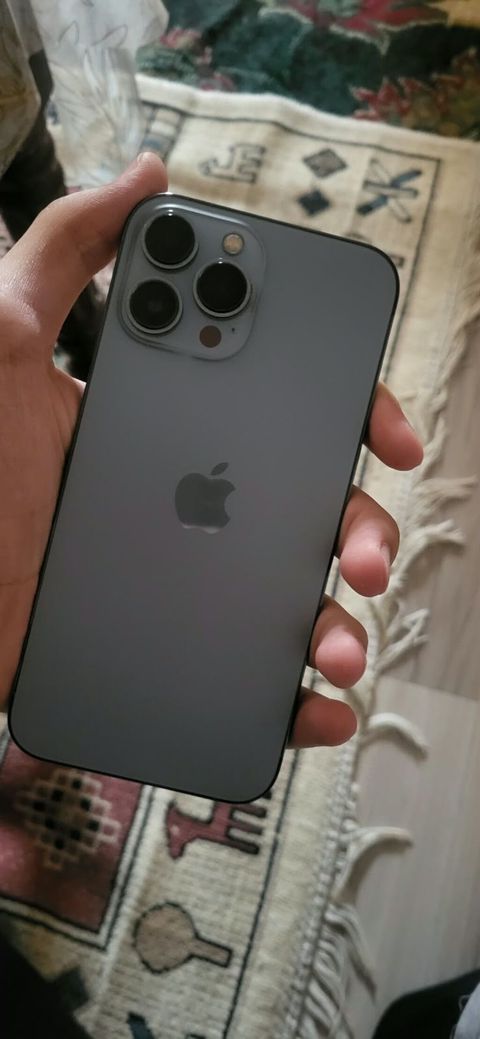 IPhone 13 Pro Max, 128 GB, Mavi, Face ID — Sumqayıt