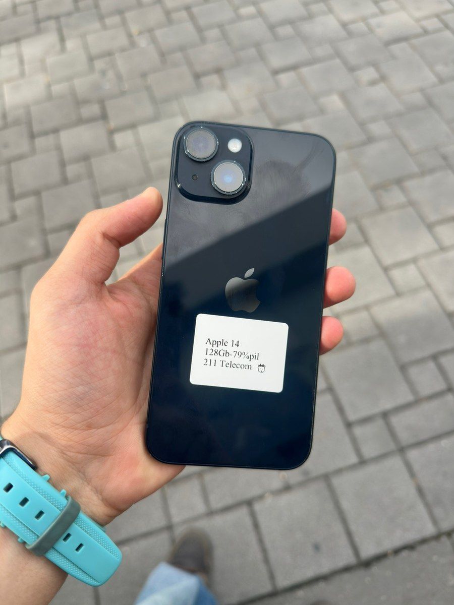 Apple iPhone 14 Midnight 128GB/6GB — Smartfonlar, Bakı
