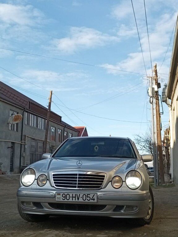 Mercedes E 320, 3.2 L, 1999 il, 340 000 km 90-HV-054 — Avtomobillər, Şəmkir (6)