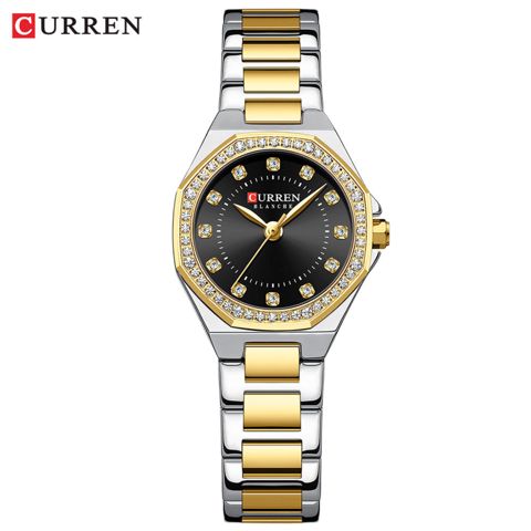 Qadın qol saatı Curren 9100 Gold/Black — Bakı