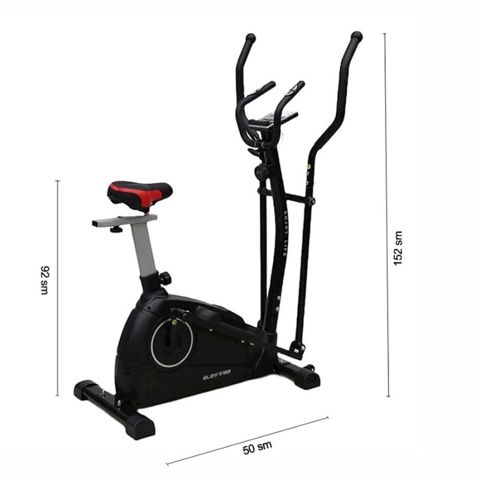 Elevate Şaquli İdman Velosipedi – Maqnitli Sistem, LCD Displey — Bakı
