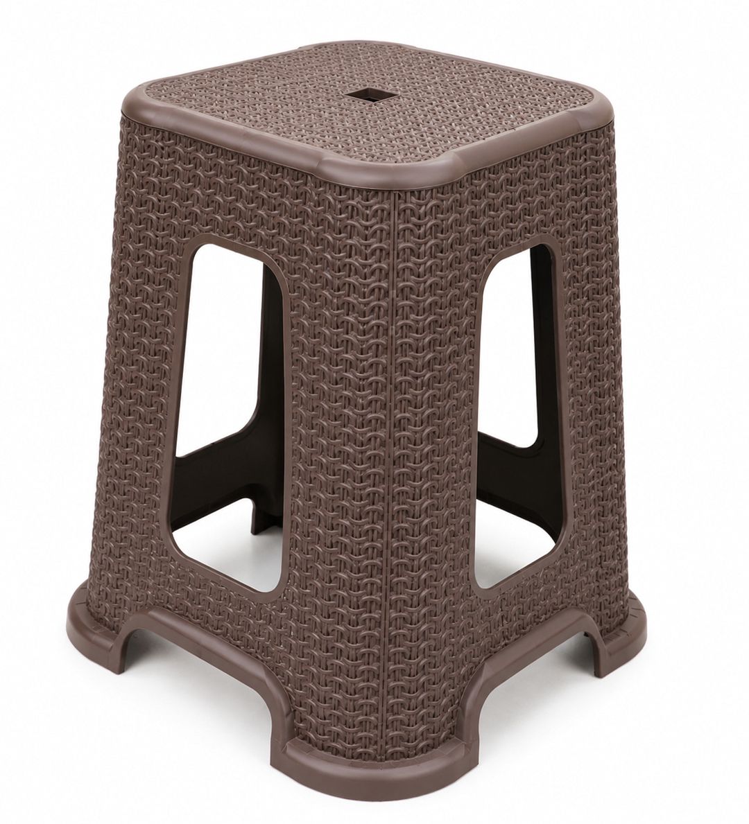 Taburet, plastik, qəhvəyi, 45x28x36 sm — Mallar, Bakı