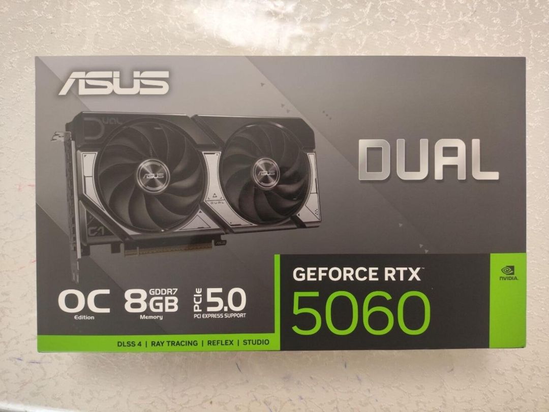 Asus Dual RTX 5060 8GB OC Edition — Kompüterlər və noutbuklar, Bakı (2)