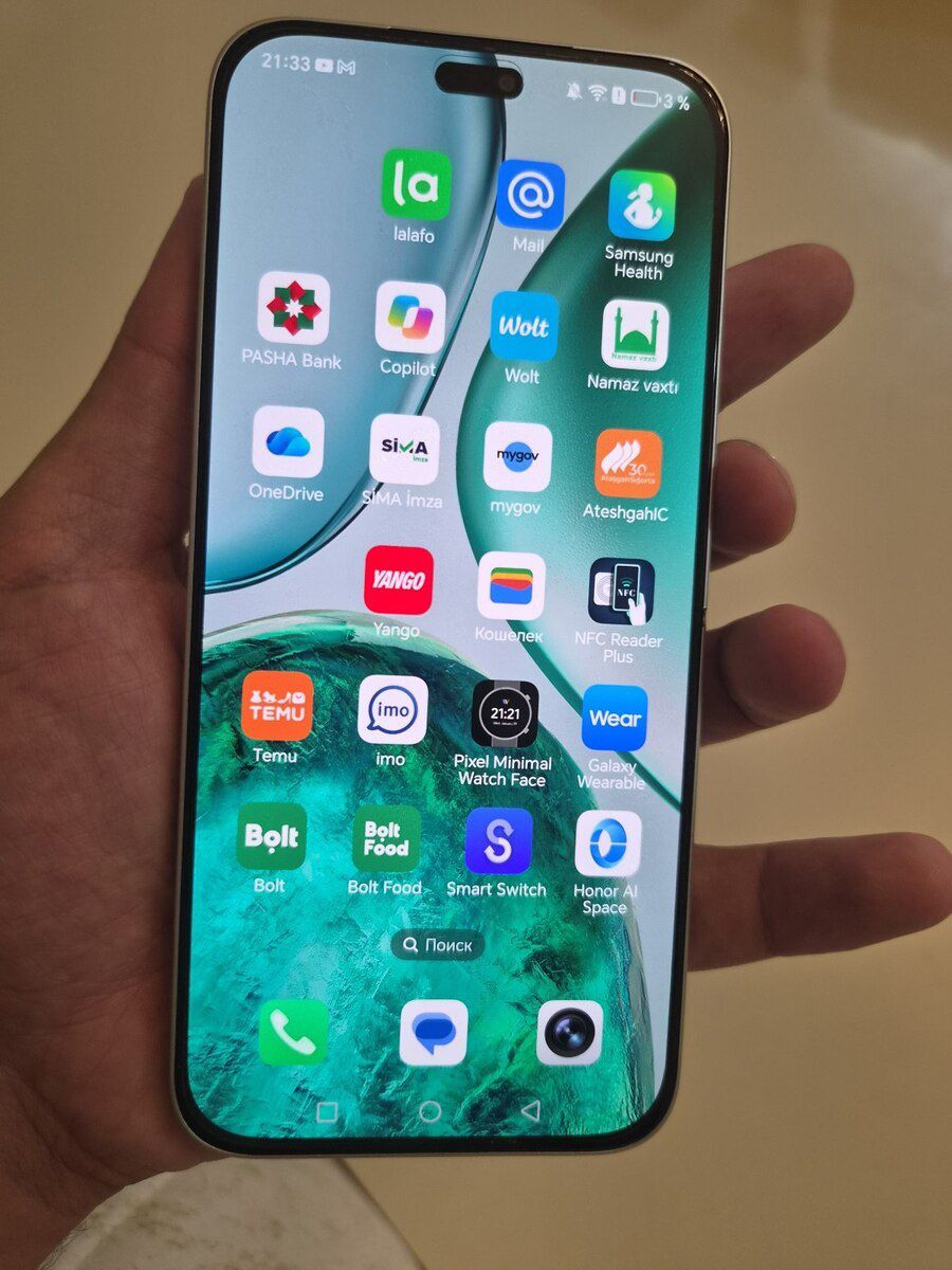 Honor X8c Marrs Green 256GB/8GB — Smartfonlar, Bakı (2)