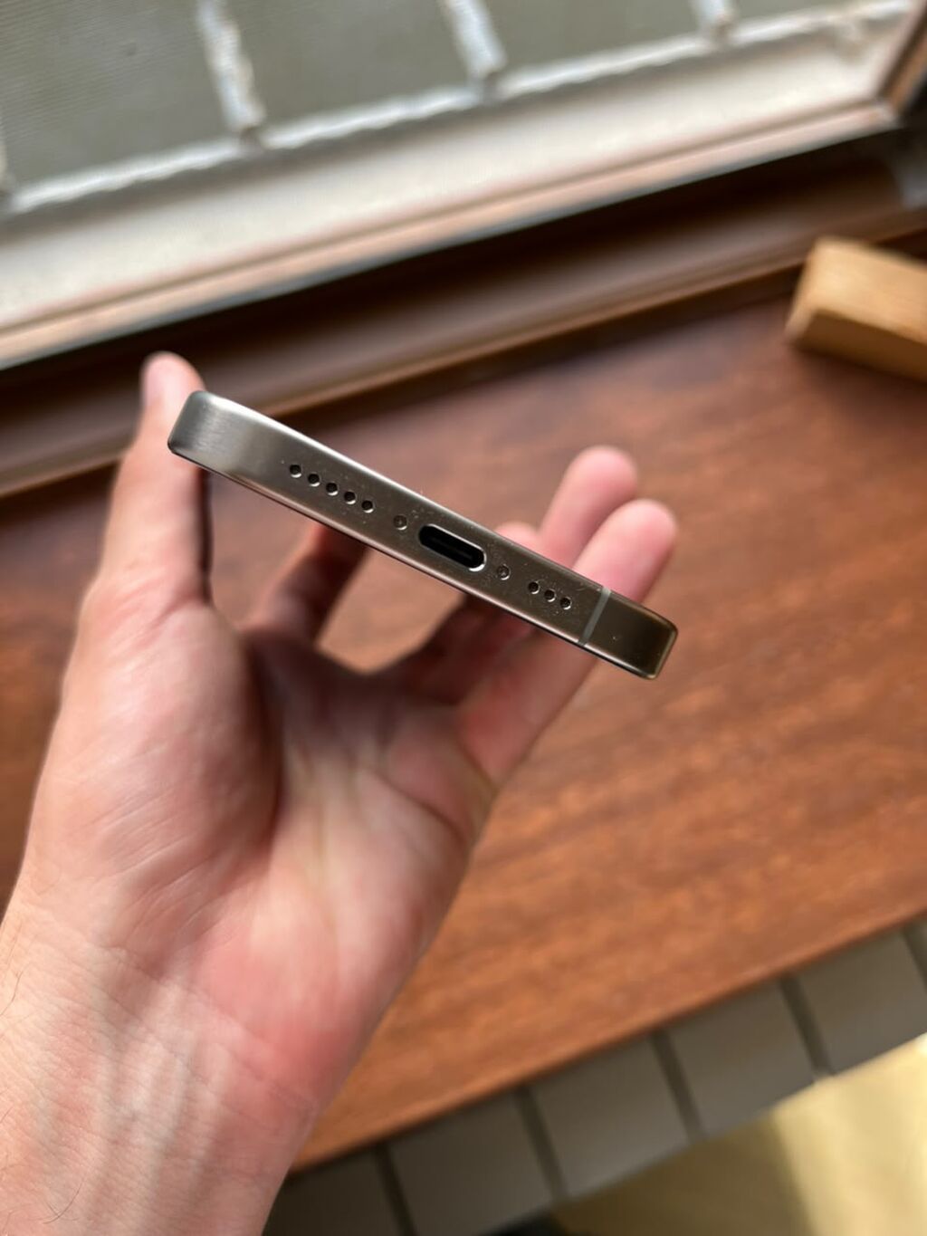 IPhone 15 Pro, Natural Titanium, Face ID — Apple iPhone, Digah (3)