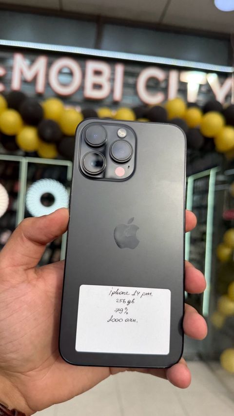 Apple iPhone 14 Pro Max Space Black 256GB/6GB — Bakı