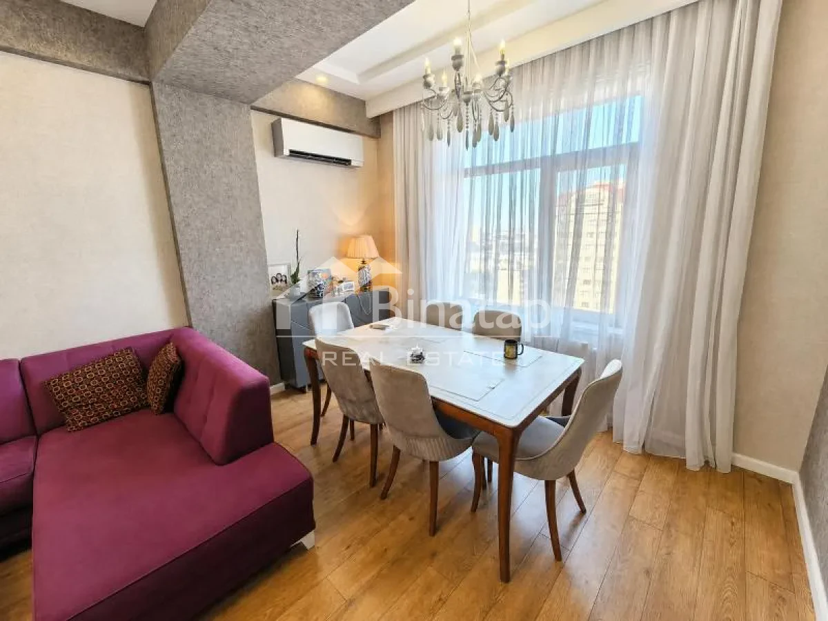 Satılır 3 otaqlı yeni tikili 107 m², Gənclik metrosu, Nəsimi rayonu — Mənzil, Bakı (2)