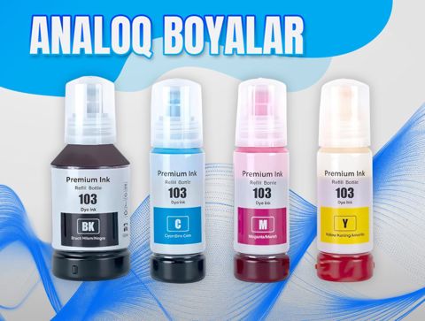 Analoq boya (Mürəkkəb) 103 — Bakı