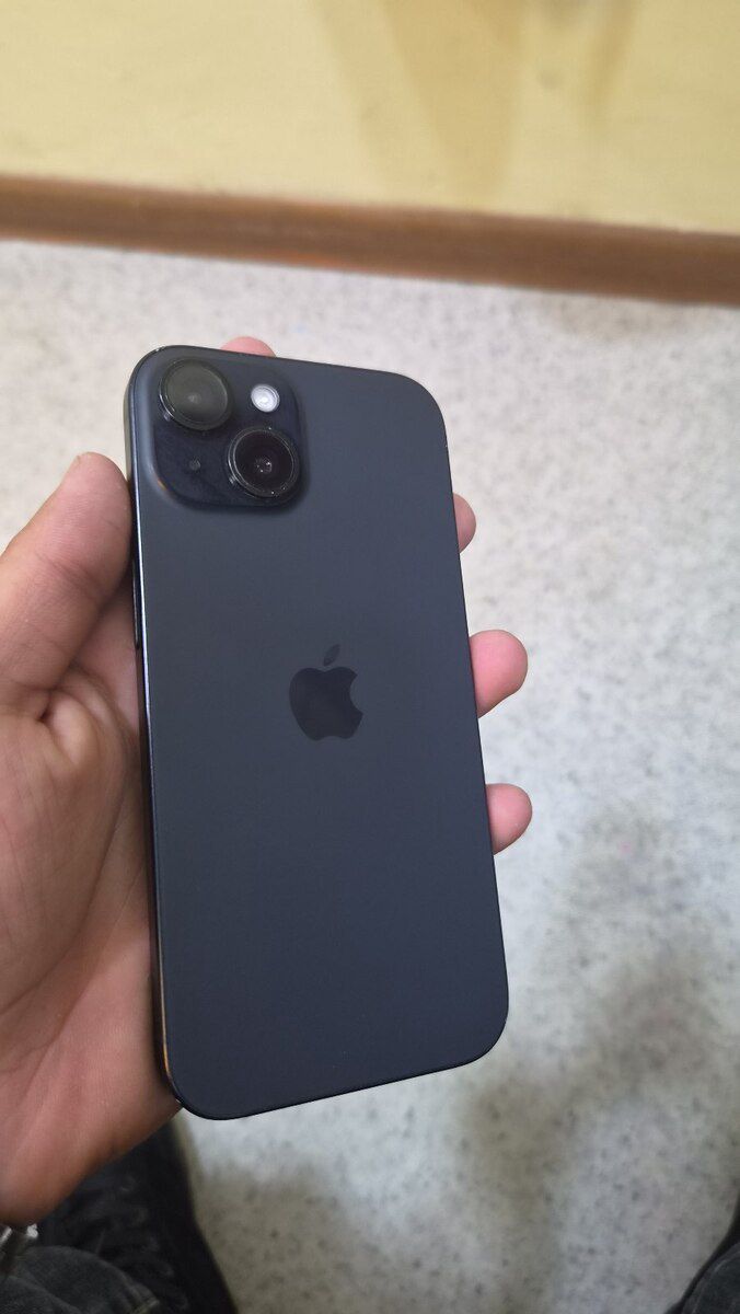 Apple iPhone 15 Black 128GB/6GB — Smartfonlar, Bakı (2)
