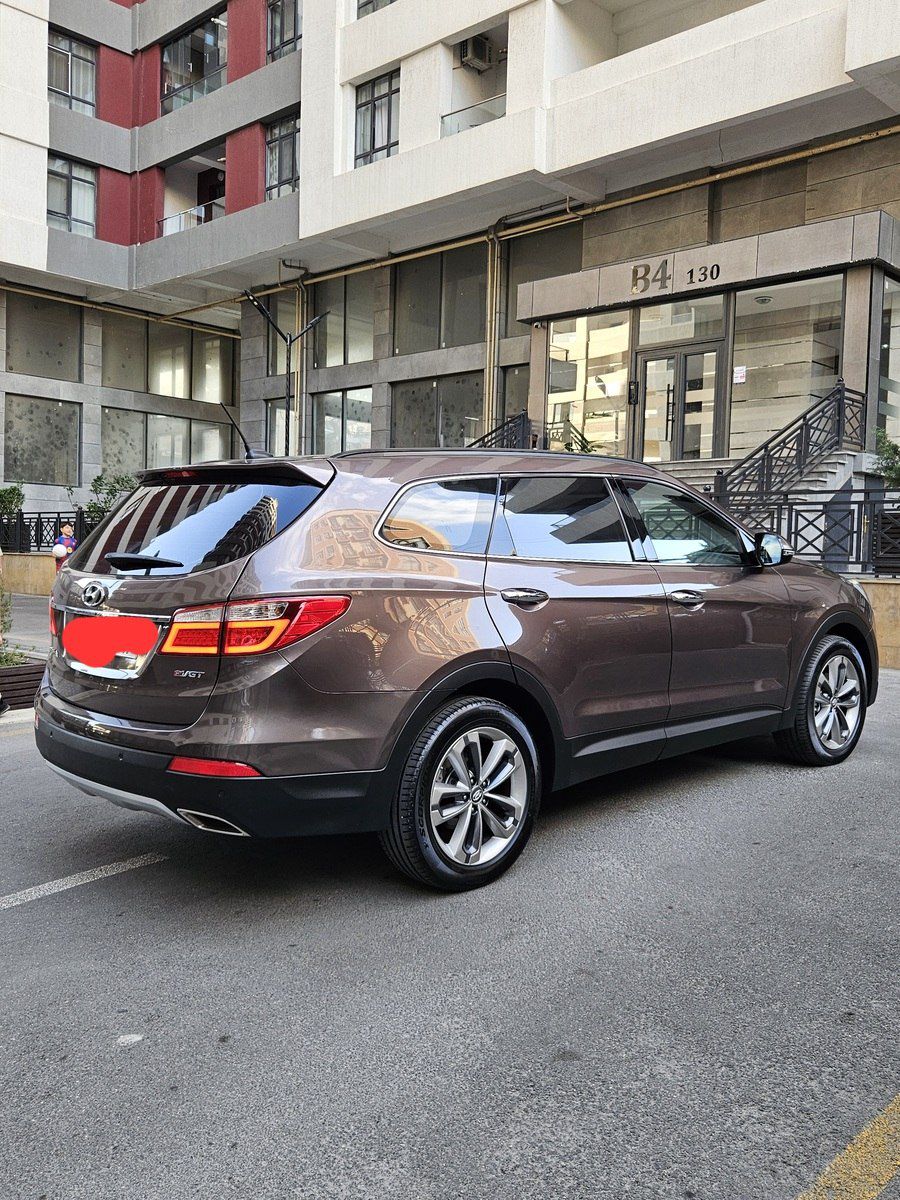 Hyundai Grand Santa Fe, 2015 il — Avtomobillər, Bakı (4)