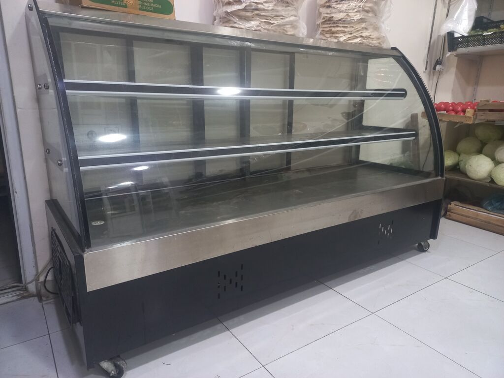 Şüşə vitrin soyuducu – mağaza, kafe, restoran və şirniyyat evləri üçün — Soyuq vitrini, Bakı (3)