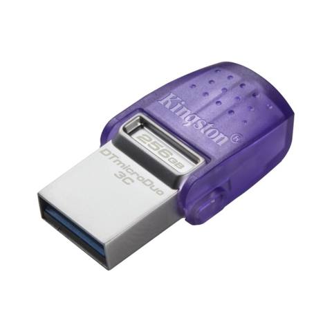 Kingston DataTraveler microDuo 3C DTDUO3CG3/256GB – 256GB Fleş Yaddaş — USB Flash Drives