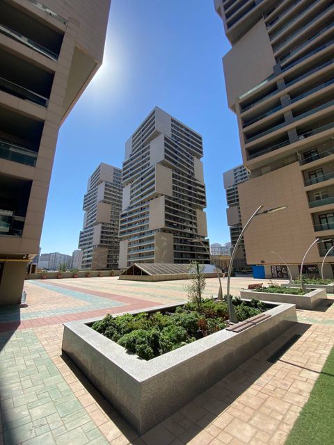 4 otaqlı mənzil, 186 m², Tbilisi prospekti, блок 6 (Grand Hayat) — Bakı