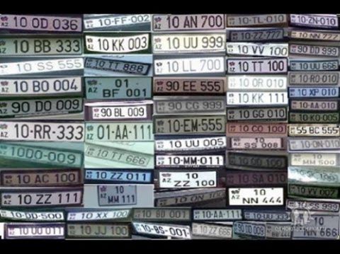 Avtomobil qeydiyyat nişanı - 10-ZZ-385 — Bakı
