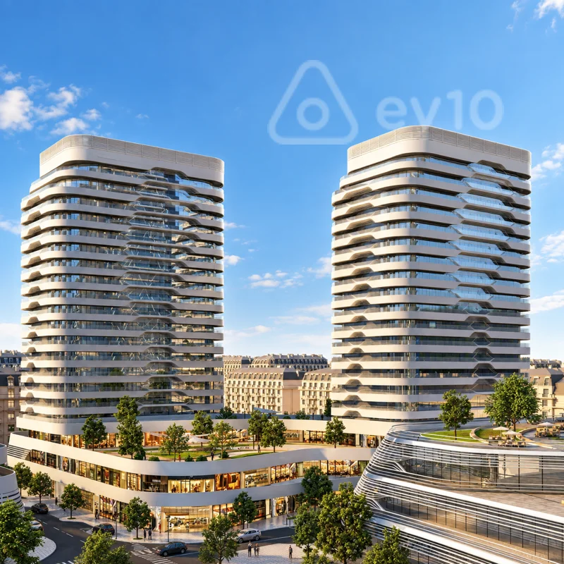 3 otaqlı mənzil, 189 m², Panorama Towers AĞ Şəhər — Bakı