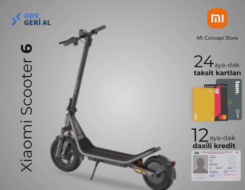 Elektrikli skuter Xiaomi Scooter 6 — Xmi Store