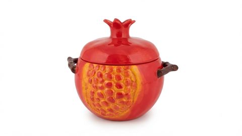 Qida saxlama konteyneri, Dairəvi, 1000 ml, Keramika — Bakı