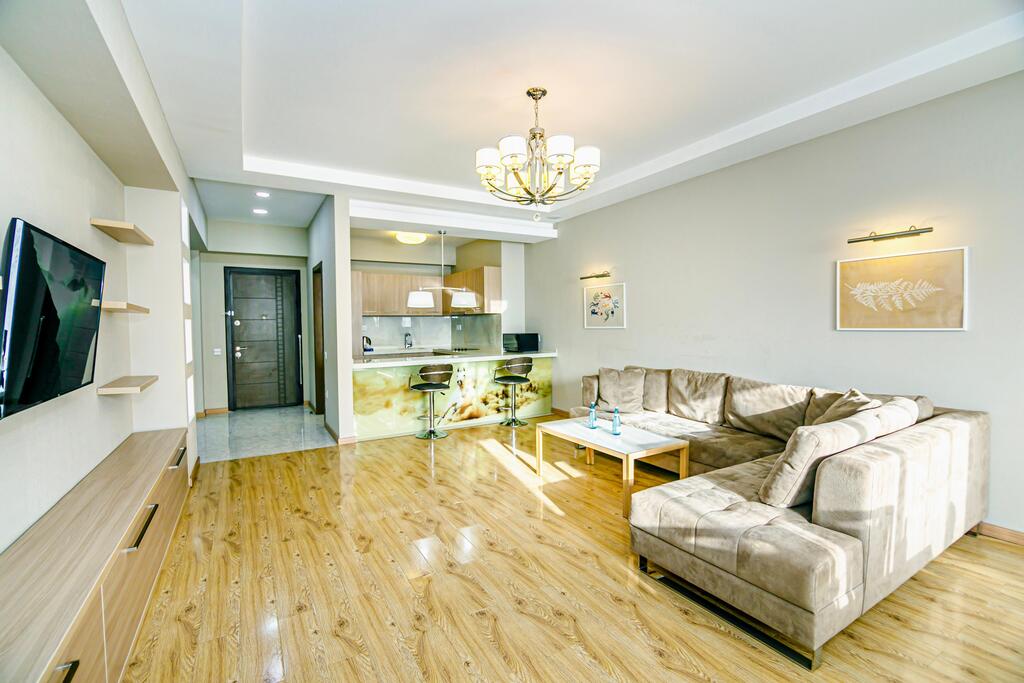 İcarəyə verilir 3 otaqlı yeni tikili 120 m² — Mənzil, Bakı (2)
