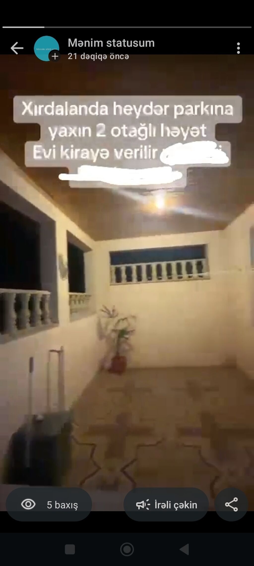 Salam Xırdalandada, Heydər Parkına yaxın yerləşən 2 otaqlı — Ev, villa, Xırdalan (6)