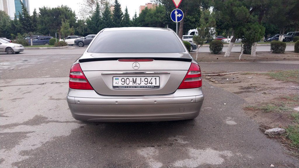 Mercedes E 200, 1.8 L, 2003 il, 309 442 km 77-SJ-028 — Avtomobillər, Sumqayıt (2)